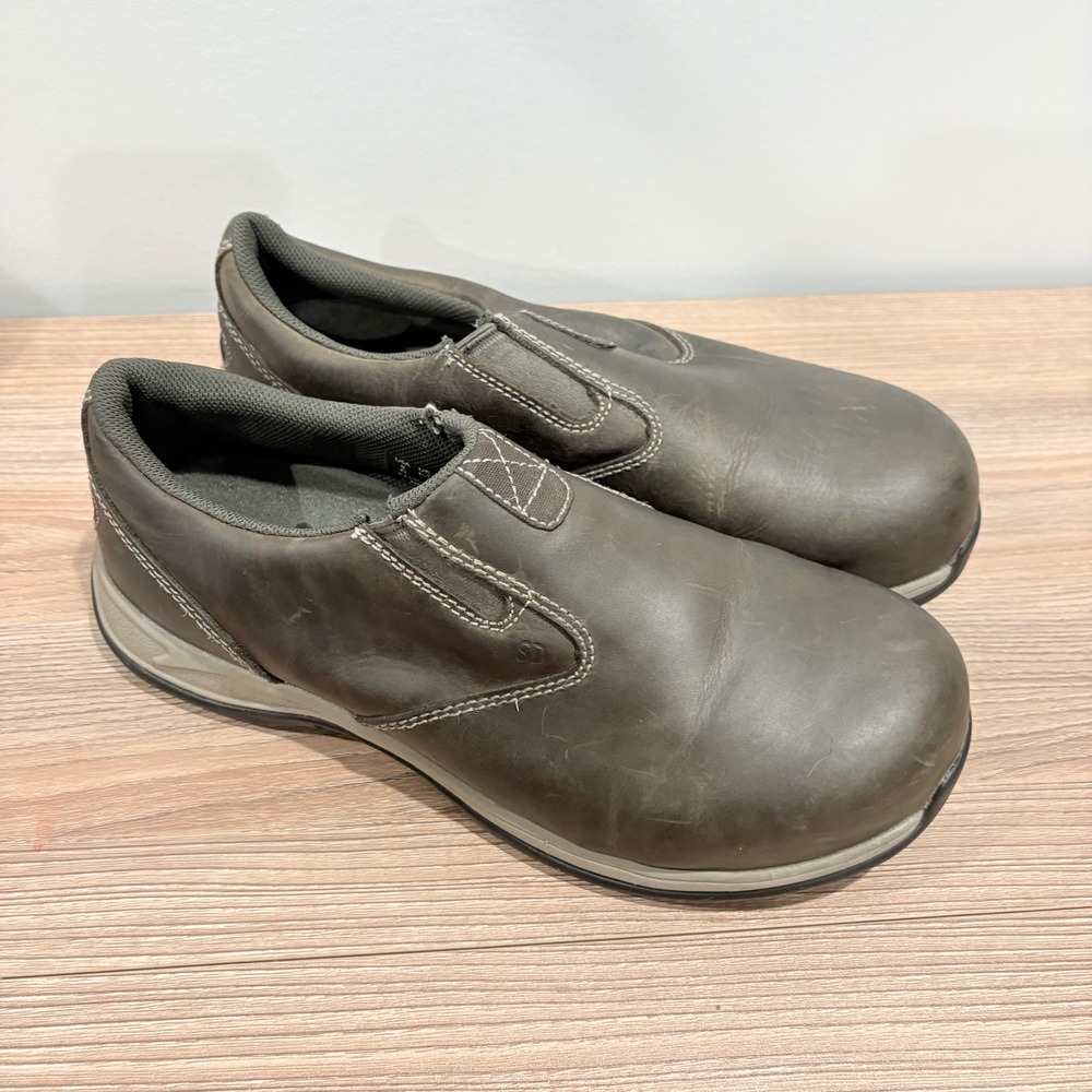 Red Wing safety toe Work Shoes Women Brown 9 Leather Oil Slip Resistant 2306